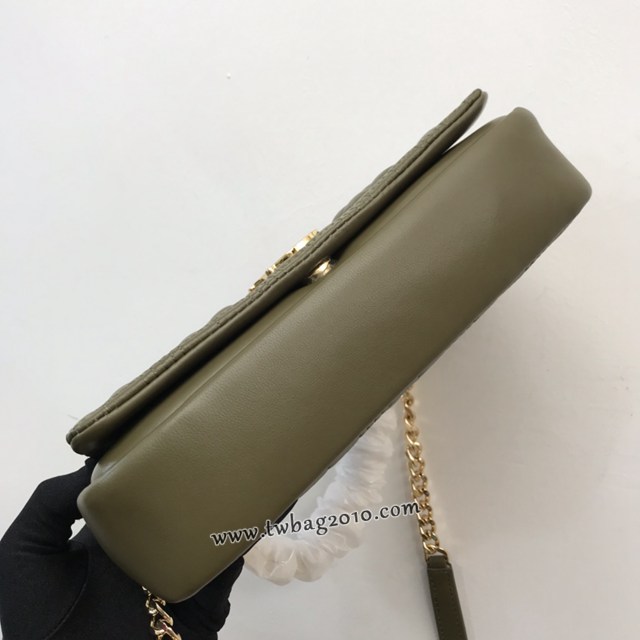 Burberry專門店新款羊皮小號TB蘿拉包 巴寶莉絎縫品牌格紋鏈條單肩挎背女包 yxb1533